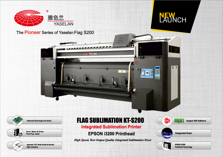 Yaselan Flag Sublimation KT-S200
