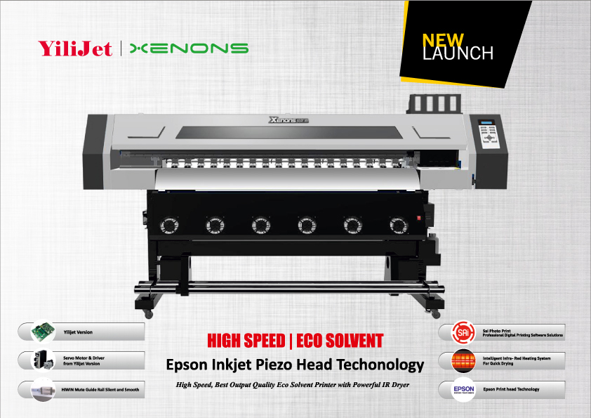 YiliJet Xenons High Speed Eco Solvent